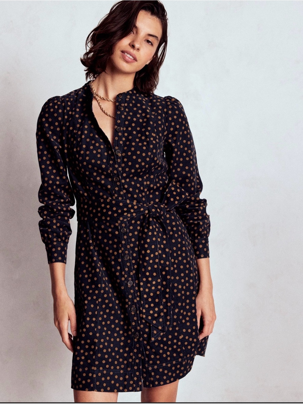 Nwt Boden Bre Cord Short Dress